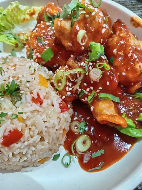 Gochujang Cauli Wings at The Good Apple Cafe in Sunderland