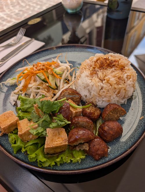 Rice Box Vegetarian at Bamibobs in Salon-de-provence