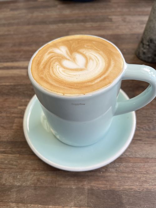 Flat White Coffee with Oat Milk   at Drift Cafe in Margaret River