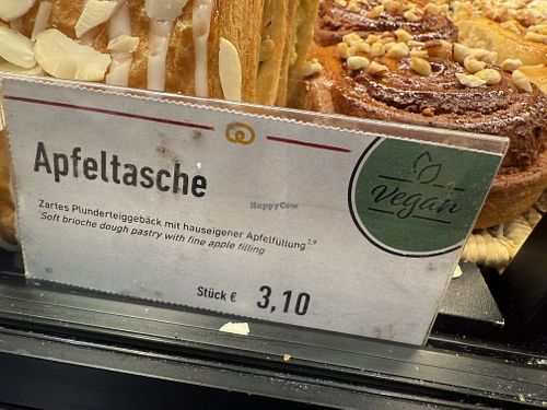 apple danish vegan  at Kamps in Frankfurt