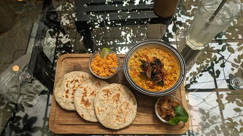 Lankan Breakfast at Wild and the Sage in Unawatuna