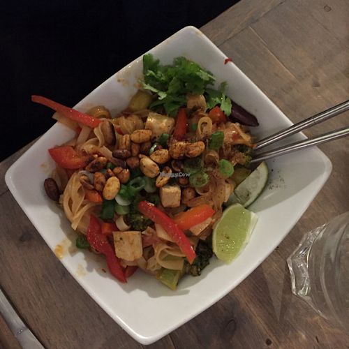 Pad Thai  at enVie A Vegan Kitchen in Halifax
