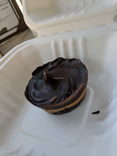 gooey and good, Peanut Butter Cup at enVie A Vegan Kitchen in Halifax