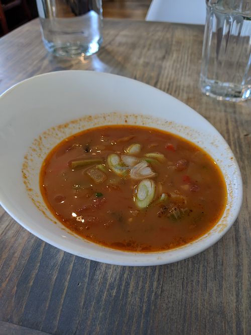 Black Bean/Vegetable Soup (small size) at enVie A Vegan Kitchen in Halifax