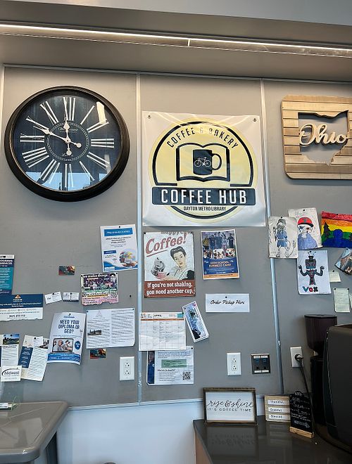 Coffee Hub at Dayton Metro Library   at Coffee Hub - Dayton Metro Library in Dayton