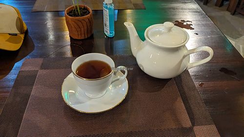 Cinnamon infusion at Sea Waves Restaurant & Cooking Classes in Unawatuna