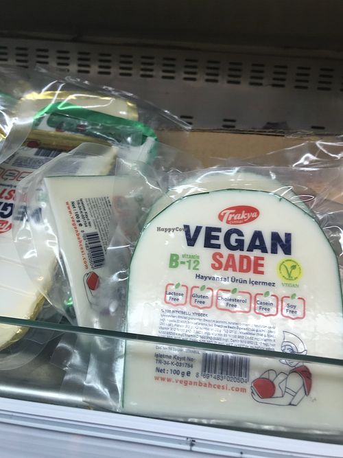 Vegan Cheeses at Altinoluk Zeytinyaglari in Istanbul