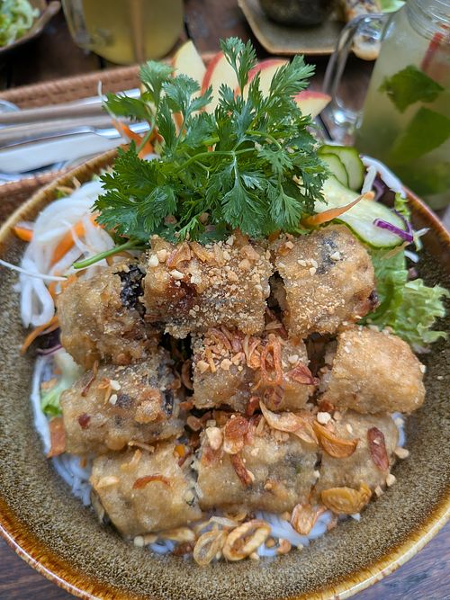 Frühlingsrollen als Hauptgericht  at Little Hanoi  in Braunschweig