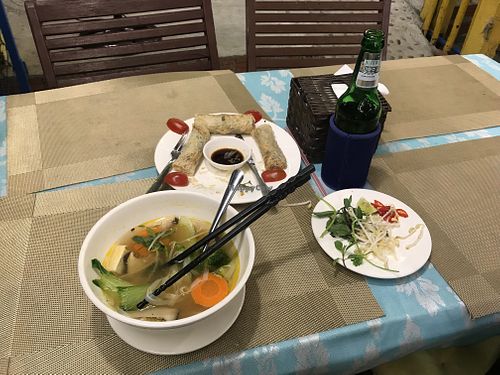   at Lucky Restaurant in Hoi An