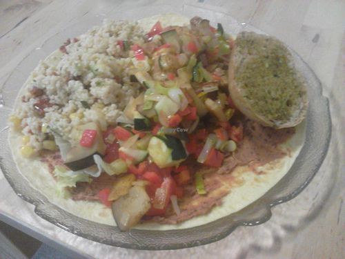 Lunch at Café Fleischlos at Cafe Fleischlos in Essen