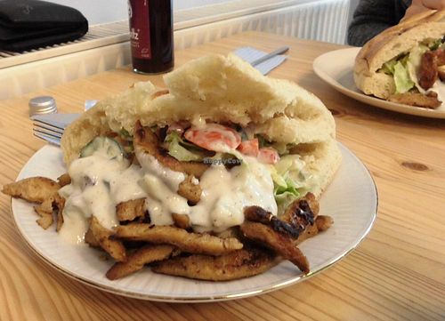 Lunch at Cafe Fleischlos at Cafe Fleischlos in Essen