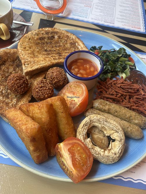 Big vegan breakfast   at Arturo Lounge in Penrith