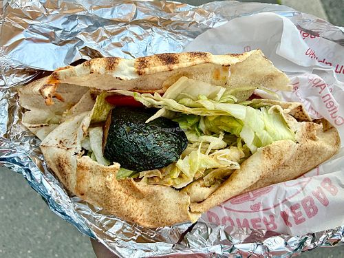 Makkali wrap at Falafelwerk (Mawal) in Berlin