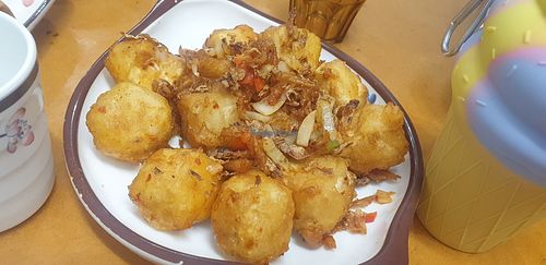 Salt and pepper tofu at Dumplings Eats in Frankston