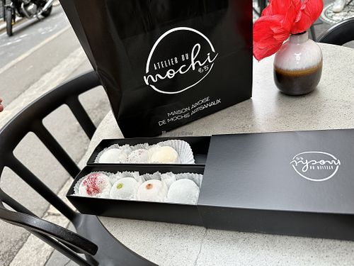 7 different vegan options   at Atelier Du Mochi in Aix-en-provence