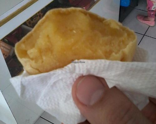 Potato bread with manioc starches, imitating the traditional Brazilian cheese bread. at Semente de Girassol in Curitiba