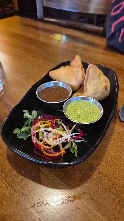 Samosas at Everest Sherpa Restaurant in Ann Arbor