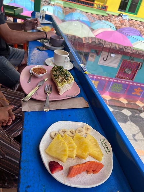   at Cafe La Viña in Guatape