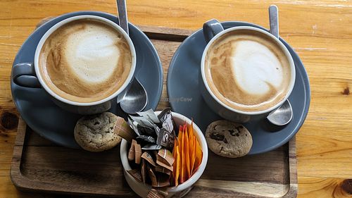 Oat flat white at The Botanical Kitchen in Bowness-on-windermere