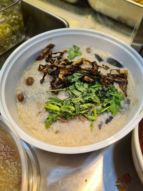 peanut porridge. Photo by Serene at Shan Xing Zhai - 善兴斋 in North Singapore