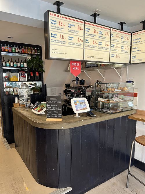 Counter   at Shotwave Coffee in North West London