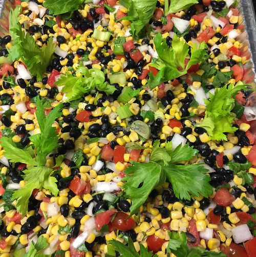 BLACK BEAN SALSA at Vegan Take Out Plus in Tampa