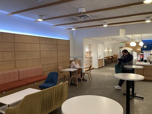 Seating  at Cardigan Donuts - City Center in Minneapolis