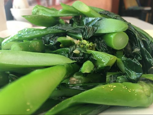 Chinese Broccoli at The Original Buddha Bodai - Kosher Vegetarian Restaurant in New York City