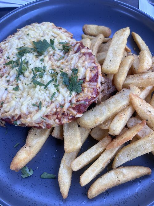 Vegan Parma  at The Korumburra Middle Hotel in Korumburra