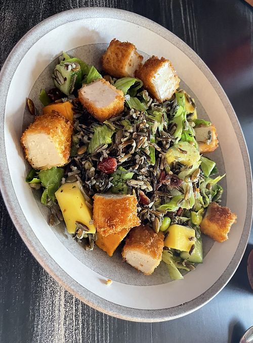 Crunchy tofu salad   at ORIGIN 33 - The Galleria Mall in Abu Dhabi