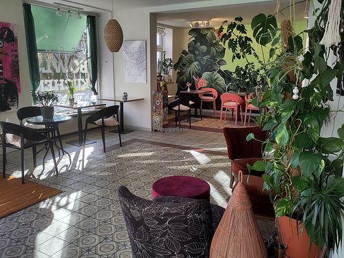 They've cozied up the interior! at etisch. in Munich