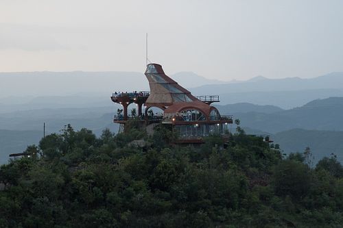 What a restaurant!  at Ben Abeba in Lalibela