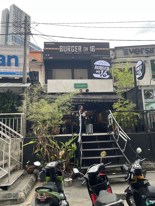 Interior   at Burger on 16 in Kuala Lumpur