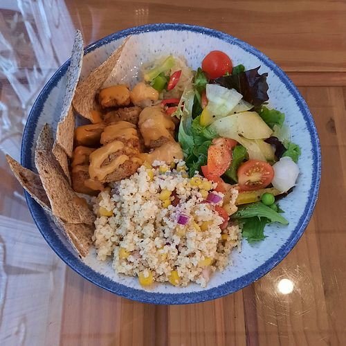 Mexican inspired bowl at Mad Cucumber in Bournemouth
