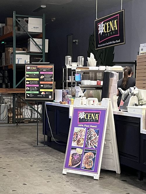   at Cena Vegan in Whittier