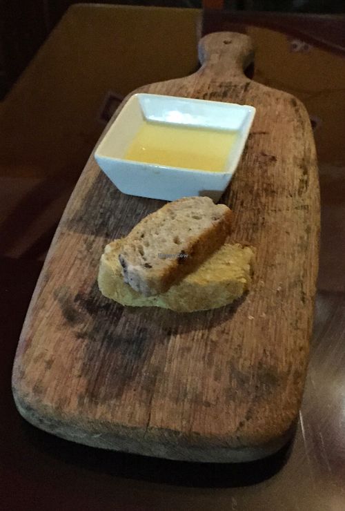 Fresh bread at Green Point in Cusco