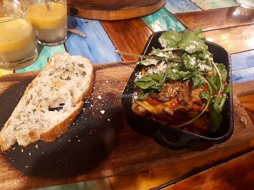 Lasagna at Green Point in Cusco