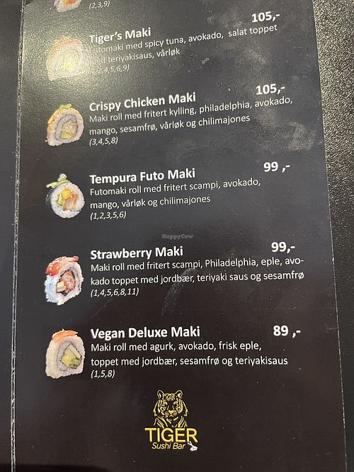   at Tiger Sushi Bar  in Bodo