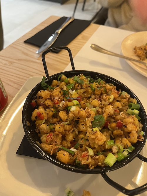 Crispy corn pepper chilli  at La Piedra in 