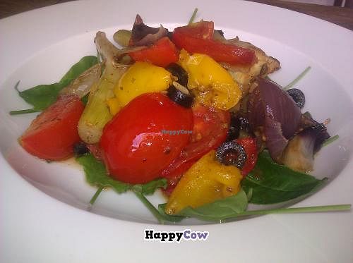 Vegan food at Plevel at Plevel in Prague