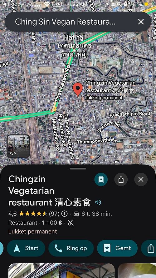   at Ching Sin Vegan Restaurant in Hat Yai