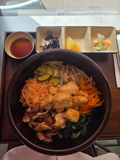 bibimbap at Little Seoul Restaurant in Paris