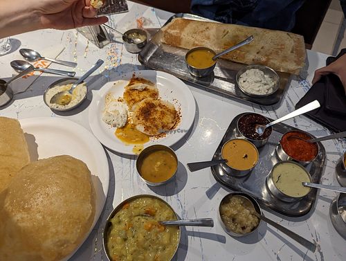 Some of our food at Hotel Maa Nethi Vindu in Visakhapatnam