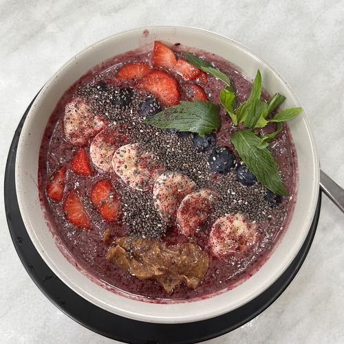 Açai bowl   at Steam Haus in Maylands