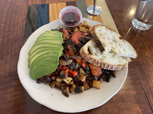 Breakfast scramble - vegan  at Pekara Bakery And Bistro in Champaign