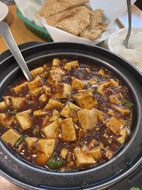 Mapo tofu 🌶️   at Taipei 101 Authentic Chinese Cuisine in Cary