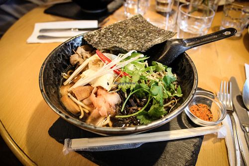 ramen at Estrella in Prague