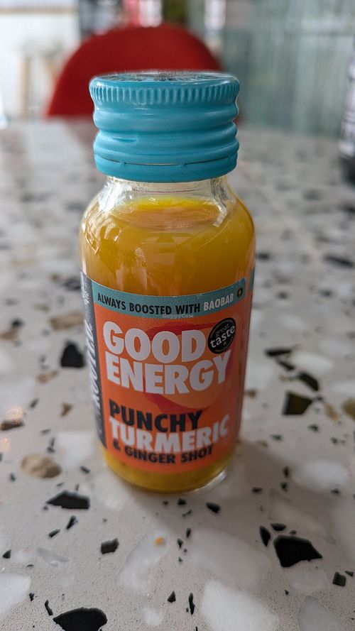 Turmeric shot at Yonder   in Keswick