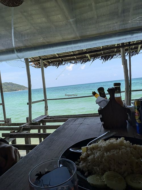 View :) at Sabaii Dee Seafood in Koh Phangan