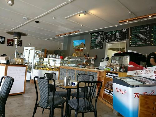 plenty of seating at Fine Fettle Cafe in Taupo